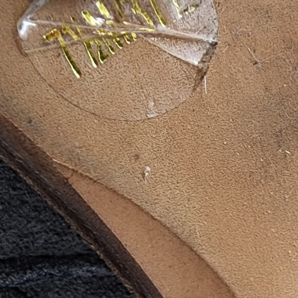 Vince Camuto Ankle Booties Women 7.5M Peera Grey Suede Cutouts Heel Zip - Picture 10 of 10